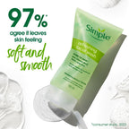 Simple Kind To Skin Refreshing Facial Wash 150 ml | 100% Soap-Free Facewash that doesn't dry out your skin| For All Skin Types