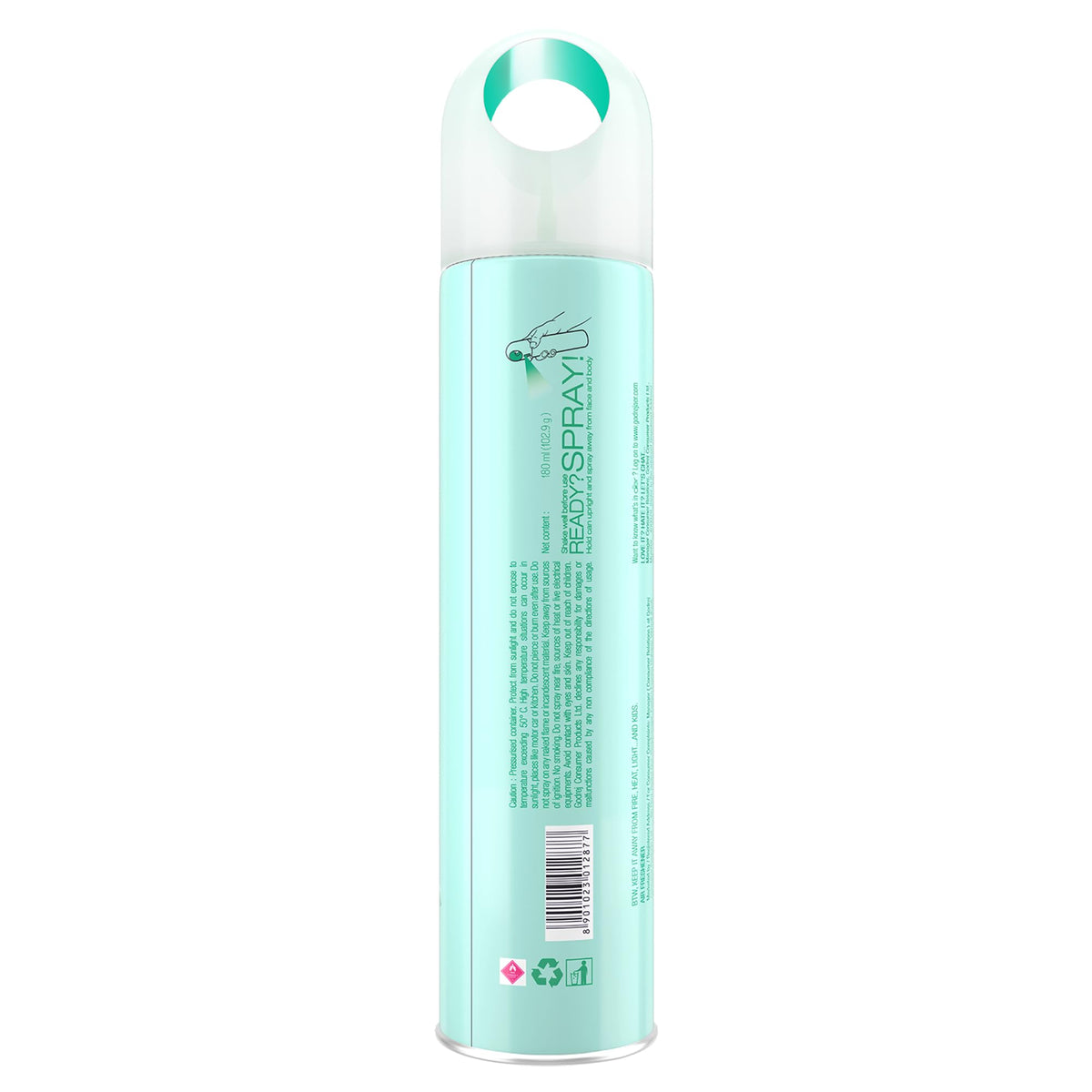 Godrej aer Spray | Room Freshener for Home & Office - Cool Aqua (180 ml)