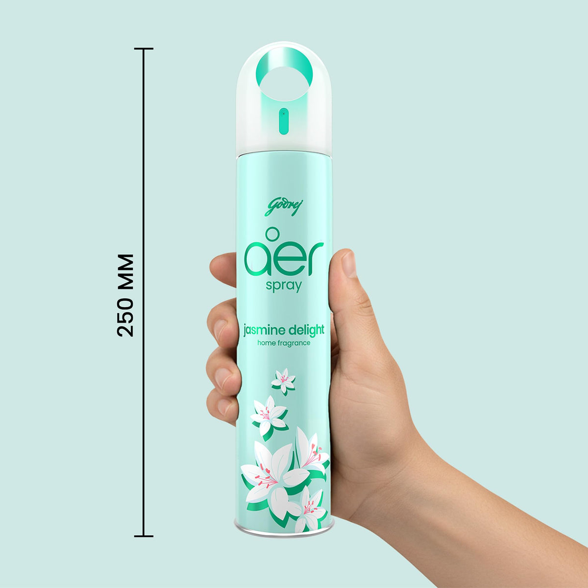 Godrej aer Spray | Room Freshener for Home & Office - Cool Aqua (180 ml)