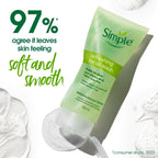 Simple Kind To Skin Refreshing Facial Wash 150 ml | 100% Soap-Free Facewash that doesn't dry out your skin| For All Skin Types