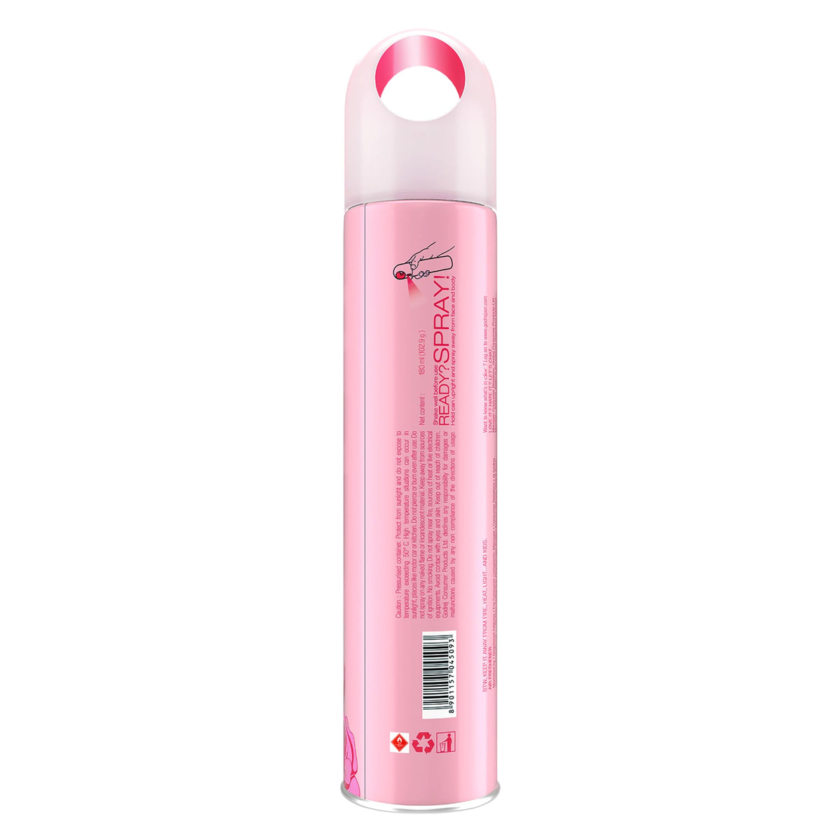 Godrej aer Spray | Room Freshener for Home & Office - Cool Aqua (180 ml)