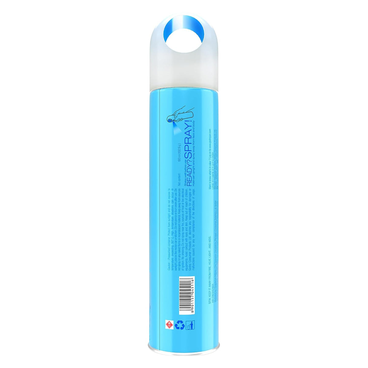 Godrej aer Spray | Room Freshener for Home & Office - Cool Aqua (180 ml)