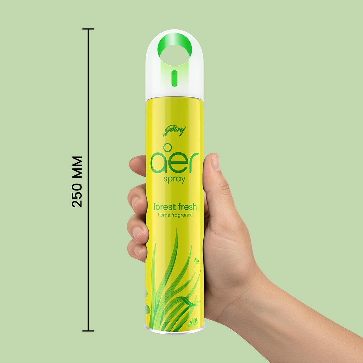 Godrej aer Spray | Room Freshener for Home & Office - Cool Aqua (180 ml)