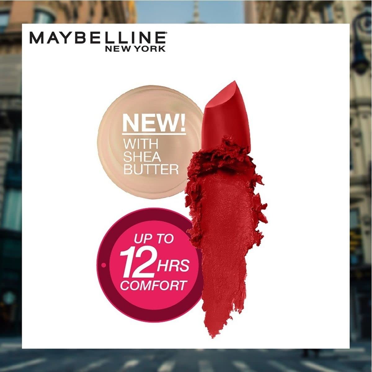 Maybelline New York Color Sensational Creamy Matte Lipstick