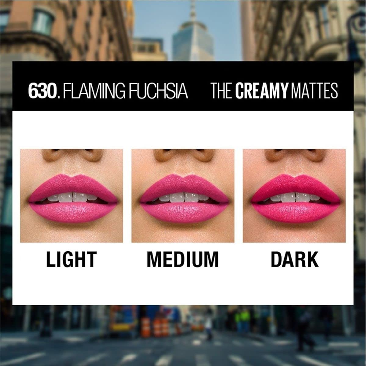 Maybelline New York Color Sensational Creamy Matte Lipstick