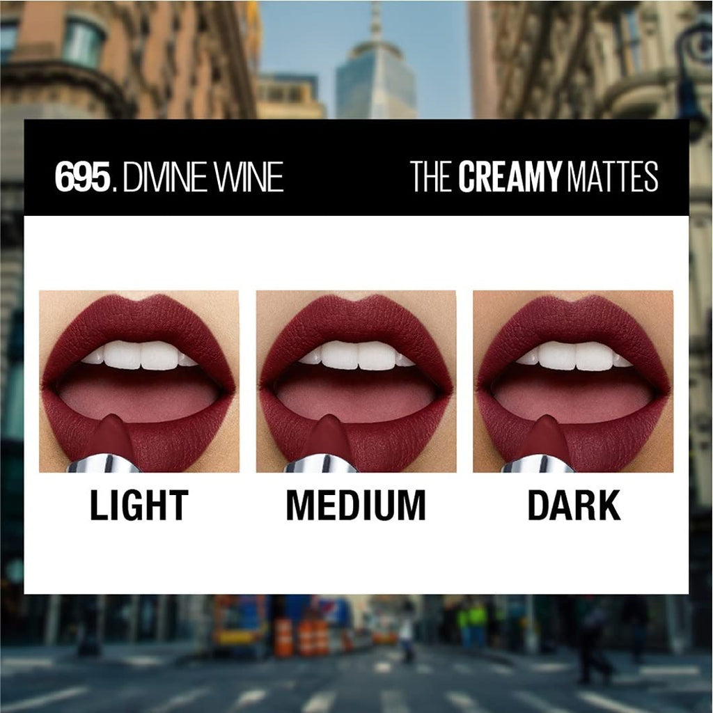 Maybelline New York Color Sensational Creamy Matte Lipstick