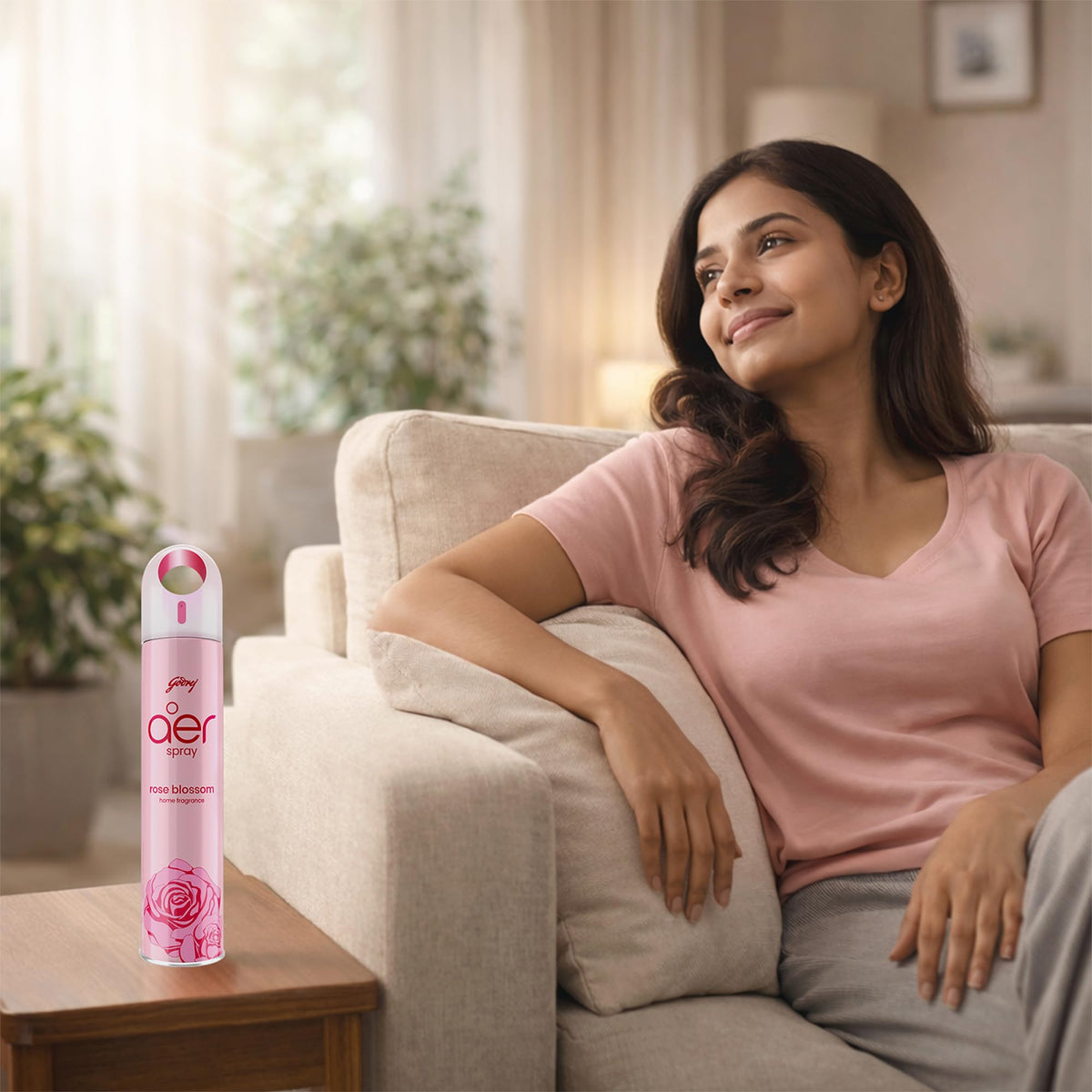 Godrej aer Spray | Room Freshener for Home & Office - Cool Aqua (180 ml)