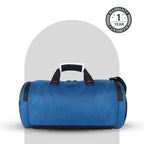 Gear Cross Training 9"/29L Large Water Resistant Duffle Bag | Travel Bag | Gym Bag for Men & Women (Black - Grey)