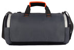 Gear Cross Training 9"/29L Large Water Resistant Duffle Bag | Travel Bag | Gym Bag for Men & Women (Black - Grey)