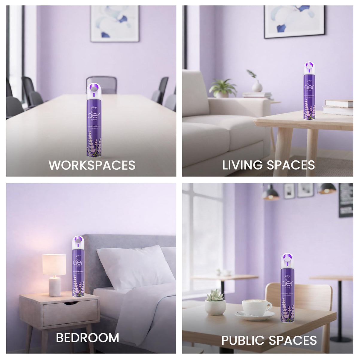 Godrej aer Spray | Room Freshener for Home & Office - Cool Aqua (180 ml)