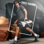 Gear Cross Training 9"/29L Large Water Resistant Duffle Bag | Travel Bag | Gym Bag for Men & Women (Black - Grey)