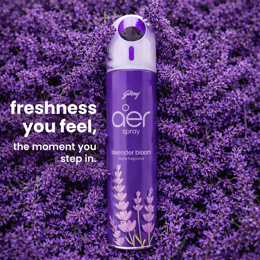 Godrej aer Spray | Room Freshener for Home & Office - Cool Aqua (180 ml)
